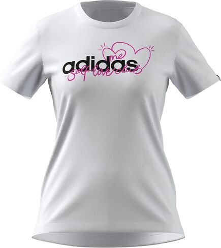 adidas Women's Heart Graphic Tee in Kuwait