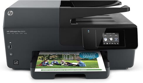 HP OfficeJet Pro 6830 Wireless All-in-One Photo Printer with Mobile Printing, HP Instant Ink & Amazon Dash Replenishment ready (E3E02A) in Saudi Arabia