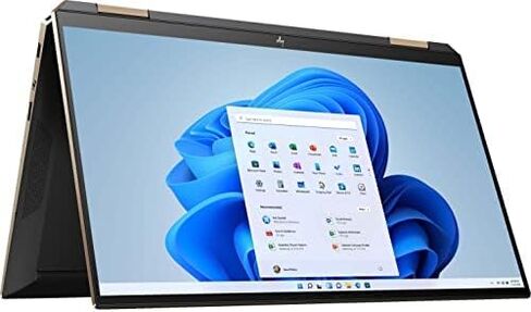 HP Spectre Touch x360 13 بوصة أزرق/ذهبي كمبيوتر محمول قابل للتحويل Intel i7 حتى 4.7 جيجا هرتز (إجمالي 48 جيجابايت) 16 جيجابايت DDR4 + 32 جيجابايت Optane 512 جيجابايت SSD 13.3 بوصة 4K لوحة مفاتيح بإضاءة خلفية Win 11 (13-AW200-Renewed) in Kuwait