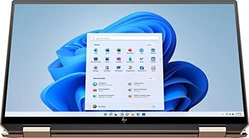 HP Spectre Touch x360 13 بوصة أزرق/ذهبي كمبيوتر محمول قابل للتحويل Intel i7 حتى 4.7 جيجا هرتز (إجمالي 48 جيجابايت) 16 جيجابايت DDR4 + 32 جيجابايت Optane 512 جيجابايت SSD 13.3 بوصة 4K لوحة مفاتيح بإضاءة خلفية Win 11 (13-AW200-Renewed) in Kuwait