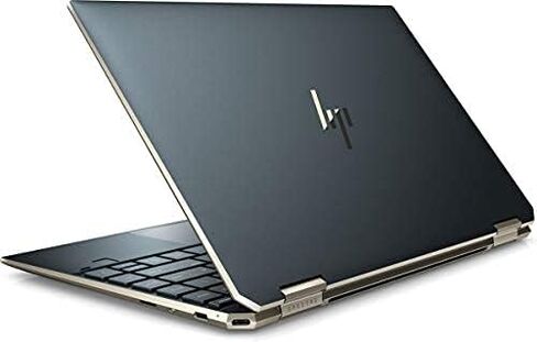 HP Spectre Touch x360 13 بوصة أزرق/ذهبي كمبيوتر محمول قابل للتحويل Intel i7 حتى 4.7 جيجا هرتز (إجمالي 48 جيجابايت) 16 جيجابايت DDR4 + 32 جيجابايت Optane 512 جيجابايت SSD 13.3 بوصة 4K لوحة مفاتيح بإضاءة خلفية Win 11 (13-AW200-Renewed) in Kuwait