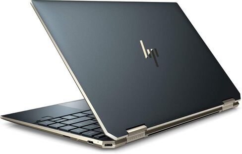 HP Spectre Touch x360 13 بوصة أزرق/ذهبي كمبيوتر محمول قابل للتحويل Intel i7 حتى 4.7 جيجا هرتز (إجمالي 48 جيجابايت) 16 جيجابايت DDR4 + 32 جيجابايت Optane 512 جيجابايت SSD 13.3 بوصة 4K لوحة مفاتيح بإضاءة خلفية Win 11 (13-AW200-Renewed) in Kuwait