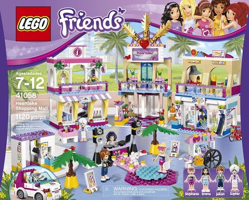 LEGO Friends Heartlake Shopping Mall 41058 Building Set in Saudi Arabia