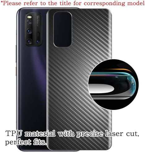Puccy 2 Pack Back Screen Protector Film, compatible with Sony Xperia 1 III Mark 3 SOG03 Guard Cover （ Not Tempered Glass/Not Front Screen Protectors/Not Case ）- Black in Saudi Arabia