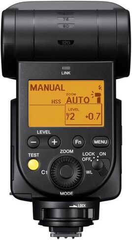 Sony External Flash with Wireless Radio Control Camera Flash, Black (HVLF60RM) in Saudi Arabia
