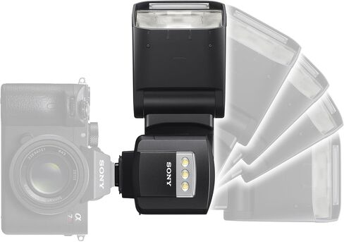 Sony External Flash with Wireless Radio Control Camera Flash, Black (HVLF60RM) in Saudi Arabia
