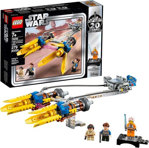 LEGO Star Wars: The Phantom Menace Anakin’s Podracer – 20th Anniversary Edition 75258 Building Kit in Kuwait