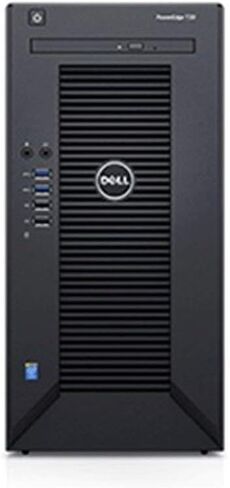 2019 Newest Flagship Dell PowerEdge T30 Premium Business Mini Tower Server System Desktop Computer, Intel Quad-Core Xeon E3-1225 v5 Up to 3.7GHz, 16GB UDIMM RAM, 2TB HDD, DVDRW, HDMI, No OS, Black in Saudi Arabia