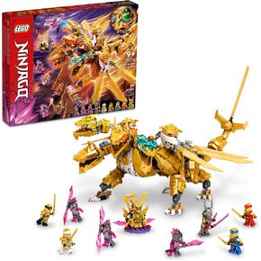 LEGO NINJAGO Lloyd’s Golden Ultra Dragon 71774 Ninja Building Toy Set for Boys, Girls, and Kids Ages 9+ (989 Pieces) in Saudi Arabia
