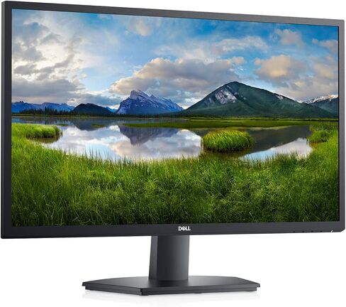 شاشة Dell S2721H مقاس 27 بوصة عالية الدقة 1920 × 1080 75 هرتز، ومكبرات صوت مزدوجة مدمجة، ومنافذ HDMI مزدوجة مدمجة، فضي بلاتيني وSE2722HX - شاشة FHD مقاس 27 بوصة (1920 × 1080) 16:9، أسود in Kuwait