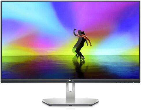 شاشة Dell S2721H مقاس 27 بوصة عالية الدقة 1920 × 1080 75 هرتز، ومكبرات صوت مزدوجة مدمجة، ومنافذ HDMI مزدوجة مدمجة، فضي بلاتيني وSE2722HX - شاشة FHD مقاس 27 بوصة (1920 × 1080) 16:9، أسود in Kuwait
