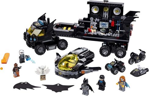 LEGO DC Mobile Bat Base 76160 Batman Building Toy, GOTHAM CITY Batcave Playset and Action Minifigures, Great ‘Build Your Own Truck’ Batman Gift for Kids Aged 6 and up (743 Pieces) in Saudi Arabia