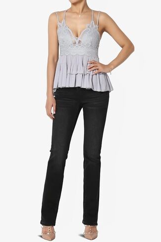 TheMogan 24~38 Vintage Washed Black Stretch Denim Mid Rise Straight Leg Jeans in Kuwait