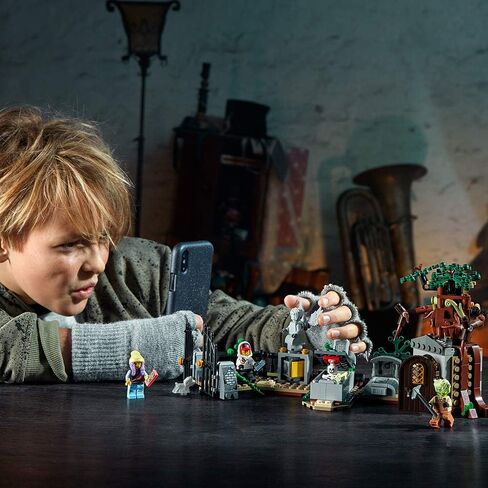 LEGO Hidden Side Graveyard Mystery 70420 Building Kit, App Toy for 7+ Year Old Boys and Girls, Interactive Augmented Reality Playset (335 Pieces) in Saudi Arabia