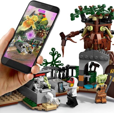 LEGO Hidden Side Graveyard Mystery 70420 Building Kit, App Toy for 7+ Year Old Boys and Girls, Interactive Augmented Reality Playset (335 Pieces) in Saudi Arabia