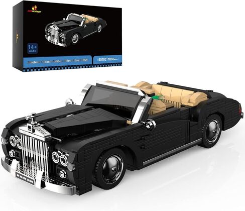 JMBricklayer Model Car Kits Building Blocks, Classic Model Toy Cars Building Sets, Collectible Retro Convertible Car Building Toys, Gifts for Teens Age 14+/Adults and Vehicle Enthusiasts(1096 Pieces) in Saudi Arabia
