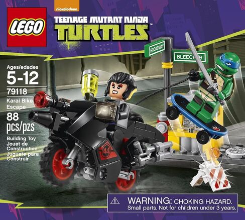 LEGO Ninja Turtles 79118 Karai Bike Escape Building Set in Saudi Arabia