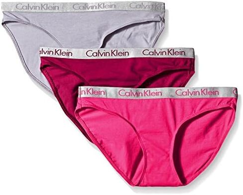 Calvin Klein Women's Radiant Cotton Bikini Panty 3 Pack in Saudi Arabia