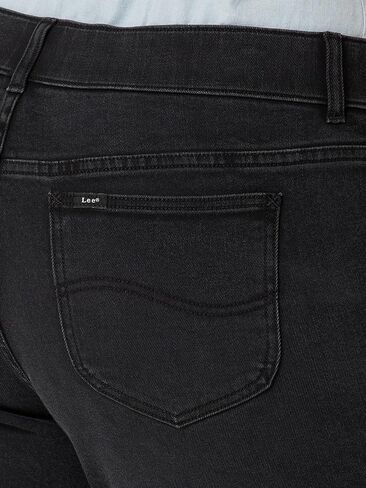 Lee Women's Plus Size Ultra Lux Mid-Rise Straight Leg Jean Short in Saudi Arabia
