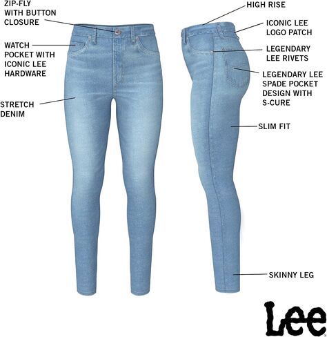 Lee Women's High Rise Skinny Jean in Saudi Arabia