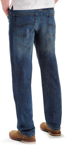 Lee Men's Big & Tall Custom Fit Loose Straight Leg Jean in Saudi Arabia