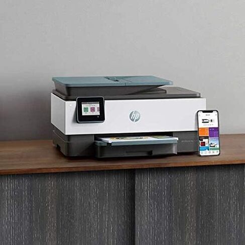 HP Officejet Pro 8028 All-in-One Printer, Scan, Copy, Fax, Wi-Fi and Cloud-Based Wireless Printing (3UC64A) (Renewed) in Saudi Arabia