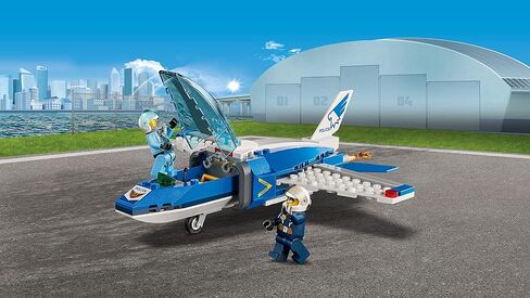 City Police Sky Police Parachute Arrest Playset, Toy Jet & Buggy Car, Police Toys for Kids in Saudi Arabia