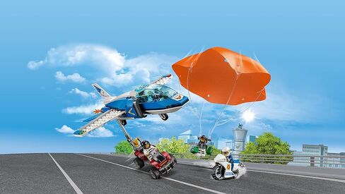 City Police Sky Police Parachute Arrest Playset, Toy Jet & Buggy Car, Police Toys for Kids in Saudi Arabia