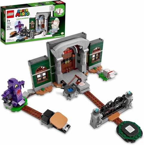 LEGO Super Mario Luigi’s Mansion Entryway Expansion Set 71399 Building Kit; Collectible Toy for Kids Aged 7 and up (504 Pieces) in Saudi Arabia