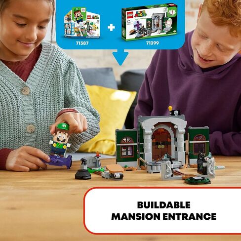 LEGO Super Mario Luigi’s Mansion Entryway Expansion Set 71399 Building Kit; Collectible Toy for Kids Aged 7 and up (504 Pieces) in Saudi Arabia