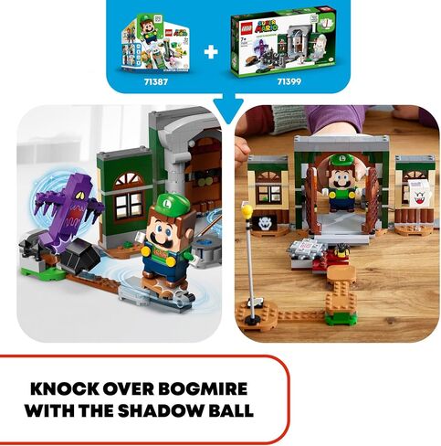 LEGO Super Mario Luigi’s Mansion Entryway Expansion Set 71399 Building Kit; Collectible Toy for Kids Aged 7 and up (504 Pieces) in Saudi Arabia
