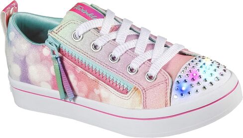 Skechers Unisex-Child TWI-Lites-Sparkle Luck Sneaker in Saudi Arabia