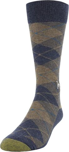 Gold Toe mens Fall Novelty Dress Crew Socks, 2 Pairs in Saudi Arabia