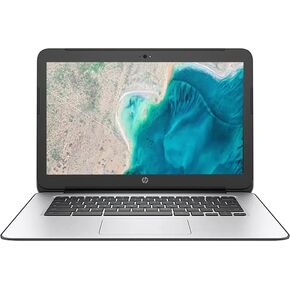 HP 14" HD Chromebook, Intel Celeron Processor Up to 2.52GHz, 2GB RAM, 16GB SSD, Super-Fast WiFi, Chrome OS (Dale Silver) (Renewed) in Kuwait