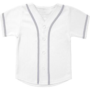 قميص البيسبول جيرسي للأطفال من ACEFAST INC بأزرار سفلية، قمصان بيسبول مخصصة فارغة in Kuwait