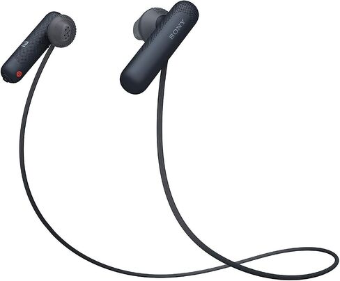 Sony WI-SP500 Wireless in-Ear Sports Headphones, Bluetooth Earbuds, Black (International Version) in Saudi Arabia