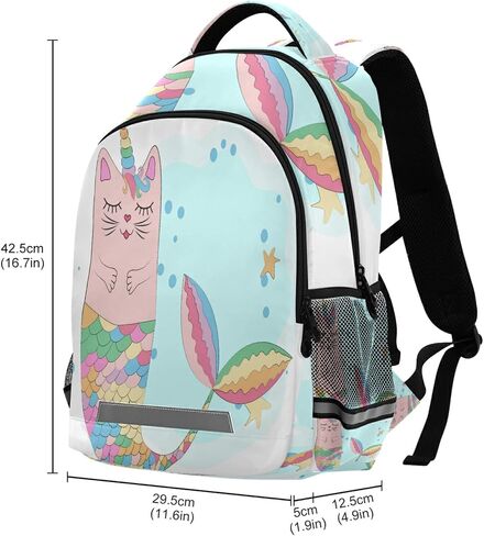 xigua Bruce Lee And Dragon Backpack, Water Resistant School Backpack for Boy Girl Casual Daypack Tablet Computer Backpack Fits 12.9 Inch Notebook in Saudi Arabia