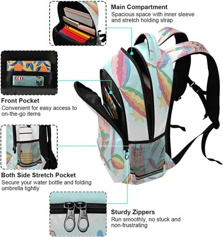 xigua Bruce Lee And Dragon Backpack, Water Resistant School Backpack for Boy Girl Casual Daypack Tablet Computer Backpack Fits 12.9 Inch Notebook in Saudi Arabia