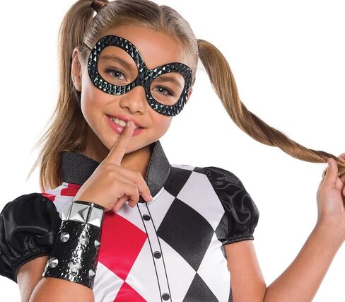 Rubie's Girl's DC Superhero Harley Quinn Costume, Small in Saudi Arabia