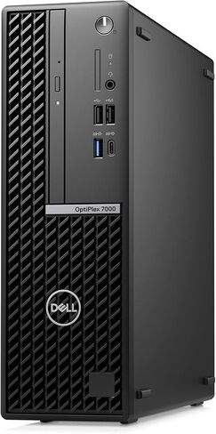 Dell OptiPlex 7000 Desktop Computer - Intel Core i5 12th Gen i5-12500 Hexa-core (6 Core) 3 GHz - 16 GB RAM DDR4 SDRAM - 256 GB M.2 PCI Express NVMe 3.0 x4 SSD - Small Form Factor - Black in Saudi Arabia