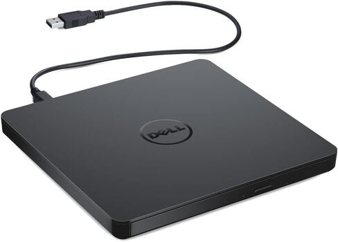 Dell Slim DW316 - محرك الأقراص - DVD±RW (±R DL) / DVD-RAM - 8x/8x/5x - USB 2. 0 - خارجي - لـ Latitude 5310, Optiplex 5480, محطة العمل الخاصة بالهاتف الدقيق 35XX, 5750, 77XX, Vostro 35XX in Saudi Arabia