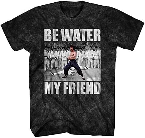 قميص Bruce Lee الرجالي المرآة - تي شيرت برسومات طريق القبضة المعترضة in Kuwait