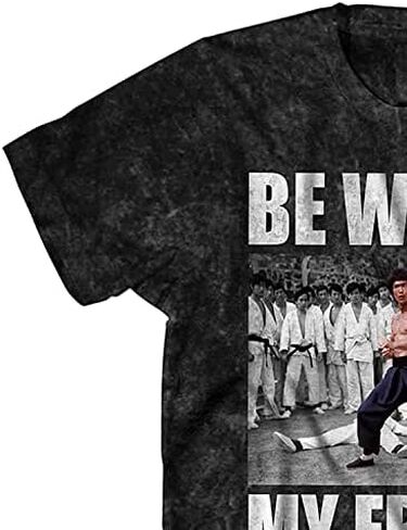 قميص Bruce Lee الرجالي المرآة - تي شيرت برسومات طريق القبضة المعترضة in Kuwait