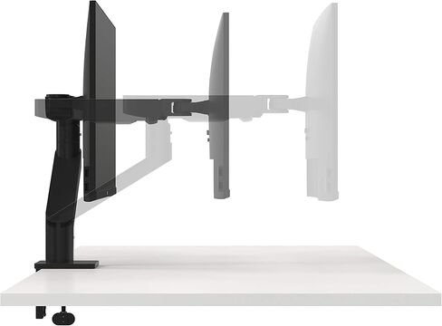 Dell Single Monitor Arm MSA20 Desktop Mount for LCD Monitor (Adjustable Arm) Black Screen Size 19-38 Inches (100 x 100 mm) in Saudi Arabia