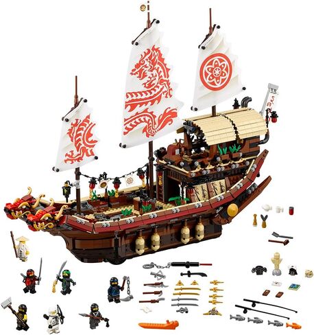 LEGO NINJAGO Movie Destiny's Bounty 70618 (2295 Pieces) (Discontinued by Manufacturer) in Saudi Arabia
