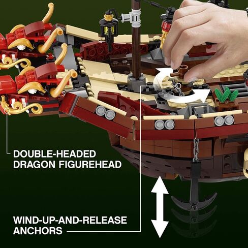LEGO NINJAGO Movie Destiny's Bounty 70618 (2295 Pieces) (Discontinued by Manufacturer) in Saudi Arabia
