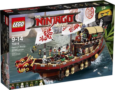 LEGO NINJAGO Movie Destiny's Bounty 70618 (2295 Pieces) (Discontinued by Manufacturer) in Saudi Arabia