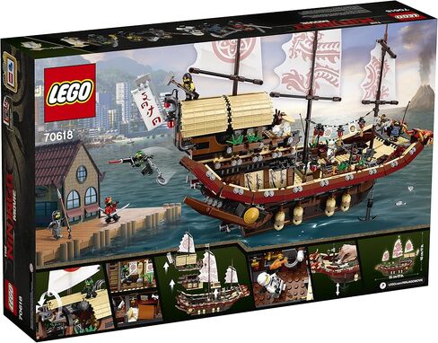 LEGO NINJAGO Movie Destiny's Bounty 70618 (2295 Pieces) (Discontinued by Manufacturer) in Saudi Arabia