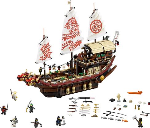 LEGO NINJAGO Movie Destiny's Bounty 70618 (2295 Pieces) (Discontinued by Manufacturer) in Saudi Arabia