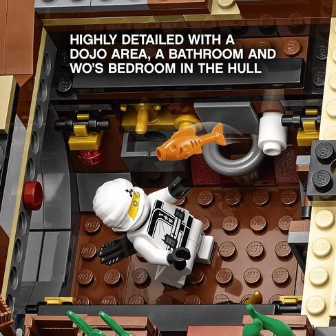 LEGO NINJAGO Movie Destiny's Bounty 70618 (2295 Pieces) (Discontinued by Manufacturer) in Saudi Arabia